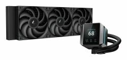 DeepCool MYSTIQUE 360 Processor All-in-one liquid cooler 12 cm Black 1 pc[s] (DeepCool Mystique 360 CPU Cooler, Personalized Cooling with 2.8" TFT LCD Screen and Enhanced Pump Performance, 5 year w...