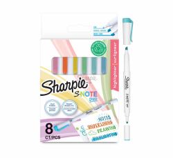 Sharpie 2182116 marker 8 pc[s] Blue, Green, Orange, Pink, Yellow (Sharpie 2182116 S-Note Duo Dual-Ended Creative Markers Pack of 8)
