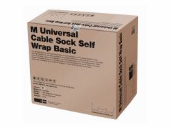 Multibrackets M Universal Cable Sock Self Wrap Basic 19mm Black 50m (Multibrackets M Universal Cable Sock S)