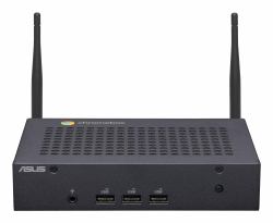 ASUS Chromebox CF40-BC012UN Intel® Celeron® N N4500 8 GB LPDDR4x-SDRAM 64 GB eMMC ChromeOS Mini PC Black (ASUS Fanless Chromebox CF40 BC012UN - Mini PC 1 x Celeron N4500 / up to 2.8 GHz - RAM 8 G...
