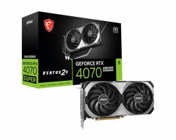 MSI VENTUS GeForce RTX 4070 SUPER 12G 2X OC NVIDIA 12 GB GDDR6X (GPU NV 4070 Super Ventus 2X OC 12G Fan)