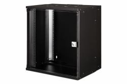 Digitus Wall-mounted enclosure SOHO Pro - 483 mm [19"] - 540x400 mm [WxD] (19 12U RACK PRO 595X540 X 400MM BLK)