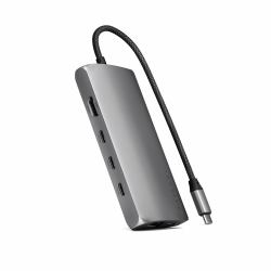 Satechi ST-P8KEM laptop dock/port replicator Wired USB 3.2 Gen 1 [3.1 Gen 1] Type-C Grey 