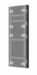 Chief 3 High LED Side Covers for Samsung IFH & IER Series (Chief 3 High LED Side Covers for Samsung IFH & IER Series)