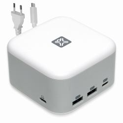 XtremeMac XWH-XCP-03 laptop dock/port replicator Wired USB 3.2 Gen 1 [3.1 Gen 1] Type-C White 
