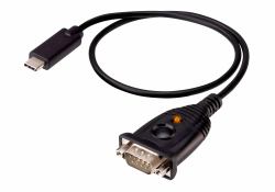 ATEN UC232C serial cable Black 0.45 m USB Type-C DB-9 (USB-C TO RS232 CONVERTER)