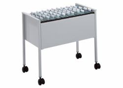 Durable 309510 book cart Grey (Durable ECONOMY File Trolley 80 Grey)