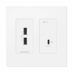 Crestron HD-TXU-4KZ-111-2G-W AV extender AV receiver White 