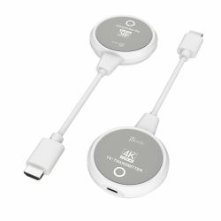 j5create JVAW75 ScreenCast 4K Wireless Display HDMI™ Extender, grey/white (J5CREATE SCREENCAST 4K WL DISPLAY HDMI)