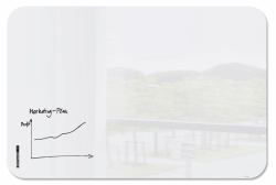 Sigel Artverum Polished Glass Board White 1800x1200x10mm
