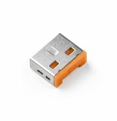 Port Blocker Usb Type-A - Orange Plastic 10 Pc[S] - Warranty: 12M