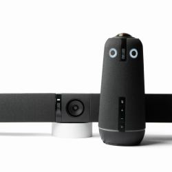 Owl Labs Meeting Owl 4+ and Owl Bar Bundle — Intelligent 360-Degree 4K Video Multi-Camera Confe...