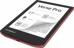 PocketBook Verse Pro e-book reader Touchscreen 16 GB Wi-Fi Black, Red (PocketBook Verse Pro e-book reader 16 GB Wi-Fi Bluetooth - Passion Red)