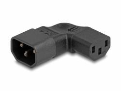 DeLOCK Power Adapter IEC 60320 - C14 to C13, male / female, 10 A, 90° left / right angled (random_7v1E09eIiE)