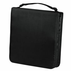 Hama CD Wallet Nylon 160, black 160 discs (CD/DVD/BLU-RAY WALLET 160 BLACK)