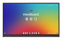 Viewsonic IFP7553 interactive whiteboard 189.2 cm [74.5"] 3840 x 2160 pixels Touchscreen Black (ViewSonic ViewBoard IFP7553 - 75" Diagonal Class IFP53 Series LED-backlit LCD display - interactive -...