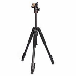 Hama Traveller 163 Ball tripod Digital/film cameras 3 leg[s] Black (TRAVELLER 163 BALL TRIPOD BALL HEAD)