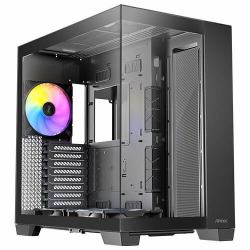 Antec C8 ARGB Full Tower Black (Antec Constellation C8 ARGB Full Tower Case - Premium Design, Dual Chamber Cooling, Tempered Glass Panels, and Advanced Connectivity)