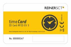 Reiner SCT timeCard 10 Exchange Sync Basisversion ohne Laufzeitbeschränkung 1 license[s] (Timecard Premium Card Mifare - Desfire Ev3 Rfid Tag Black, - White, Yellow 10 Pc[S] - Warranty: 12M)