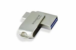 Integral 256GB USB3.0 DRIVE 360-C DUAL TYPE-C METAL UP TO R-150 W-30 MBS (256GB USB3.0 DRIVE 360-C DUAL TYPE-C METAL UP TO R-150 W-30 MBS INTEGRAL)