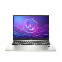 MSI Prestige A16 AI+ A3HMG-028UK AMD Ryzen AI 9 365 Laptop 40.6 cm [16"] Quad HD+ 32 GB LPDDR5x-S...