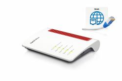 FRITZ! Box 4050 wireless router Gigabit Ethernet Dual-band [2.4 GHz / 5 GHz] Black, White 