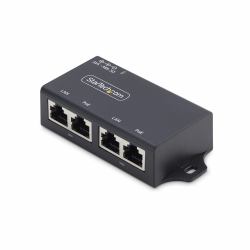StarTech.com 2-Port Gigabit Midspan PoE+ Injector, 10/100/1000Mbps, PoE+ [802.3af/at], 30W, 1Gbps...