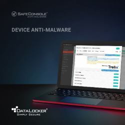 DataLocker SafeConsole Device Anti-Malware License 1 Year - One license per DML-1 purchased (DataLocker Secure USB Device Anti-Malware [per device] - New or existing Device Management License requi...