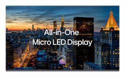LG LAAA007 LED Indoor (136" LAAA007 All-in-One MicroLED Display - 136" LAAA007 All-in-One MicroLED Display)