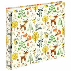 Hama Forest photo album Multicolour 100 sheets 10 x 15 cm (FOREST JUMBO ALBUM 200 WHT PAGE)