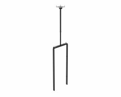 Ergonomic Solutions SpacePole Digital Signage Telescopic SPDS43001 double sided display (TELESCOPIC CEILING MOUNT FOR OM55N-D)