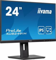 iiyama ProLite XUB2491H-B1 computer monitor 60.5 cm [23.8"] 1920 x 1080 pixels Full HD LED Black (iiyama ProLite XUB2491H-B1 skÃ¦rm - LED)