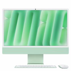 Apple iMac Apple M M4 59.7 cm [23.5"] 4480 x 2520 pixels All-in-One PC 16 GB 256 GB SSD macOS Sequoia Wi-Fi 6E [802.11ax] Green (IMAC 24 M4 8/8/16 16GB 256GB - OE STD MM K - GREEN)
