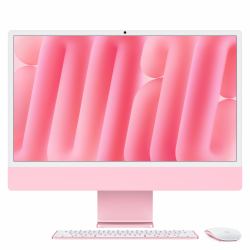 Apple iMac Apple M M4 59.7 cm [23.5"] 4480 x 2520 pixels All-in-One PC 16 GB 256 GB SSD macOS Sequoia Wi-Fi 6E [802.11ax] Pink (IMAC 24 M4 8/8/16 16GB 256GB - OE STD MM K - PINK)