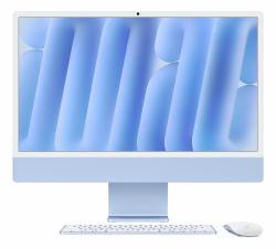 Apple iMac Apple M M4 59.7 cm [23.5"] 4480 x 2520 pixels All-in-One PC 16 GB 256 GB SSD macOS Sequoia Wi-Fi 6E [802.11ax] Blue (IMAC 24 M4 8/8/16 16GB 256GB - OE STD MM K+NUM -BLUE)