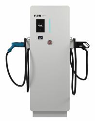 Eaton Green Motion DC 66 White Stainless steel Floor 3 Built-in display (GMDC 66kW DC charger CCS Eth 4G RFID)