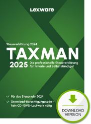 Lexware TAXMAN 2025 Download Tax returning 1 license[s] 