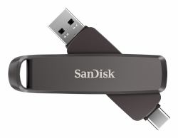 SanDisk Extreme PRO USB flash drive 256 GB USB Type-C/USB Type-A 3.2 Gen 2 [3.1 Gen 2] Black (SANDISK 256 GB SANDISK Extreme PRO Dual Drive)