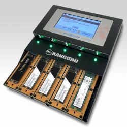 iStorage Kanguru KanguruClone 4 M.2 NVMe SSD Duplicator|Clone up to 4 M.2 NVMe SSDs at once|Copy Speeds of Up to 12GB/min|Powerful Erase and Disk Wipe Features |Standalone System | (Kanguru HD Dupl...