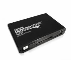 iStorage Kanguru Defender HDD350 5 TB| Secure External Hard Drive| FIPS 140-2 Certified | AES-XTS 256-bit Hardware Encryption | Optional Remote Management | 2.5" External |SATA II 3Gbps | TAA Compl...