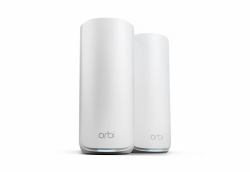 NETGEAR Orbi 870 Tri-band [2.4 GHz / 5 GHz / 6 GHz] Wi-Fi 7 [802.11be] White 4 Internal (2-SET ORBI 870 WIFI 7 MESH - TRI-BAND WHITE 21 GBIT/S)