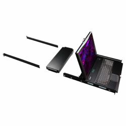 Black Box KVT417A-16CATX rack console 43.2 cm [17"] 1280 x 1024 pixels 1U (Blackbox 17IN 1U LCD TRAY 1 VGA 16P CATX SWTCH [Lifetime warranty])