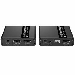techly HDMI Extender 1080p on Cat.6/6A/7 Cable up to 70m with EDID 