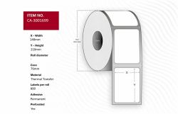 capture CA-3001699 printer label White 