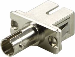 Deltaco FBP-1038 cable gender changer SC ST Chrome (DELTACO FBP-1038 - netvÃ¦rkskobling)
