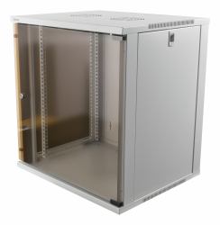Deltaco 19-5412W rack cabinet 12U Wall mounted rack White (DELTACO 19-5412W kabinet - 12U)