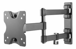 Deltaco ARM-1204 TV mount/stand 68.6 cm [27"] Black 