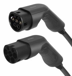 Deltaco EV-3215 power cable Black 5 m (DELTACO e-Charge strÃ¸mforlÃ¦ngerkabel -)