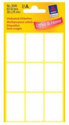 Avery Manual Labels, White, 38 x 24 mm (Avery Zweckform - etiketter til flere)