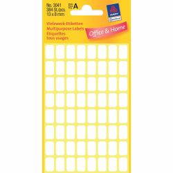 Avery Manual Labels, White, 13 x 8 mm (Avery Zweckform - etiketter til flere)